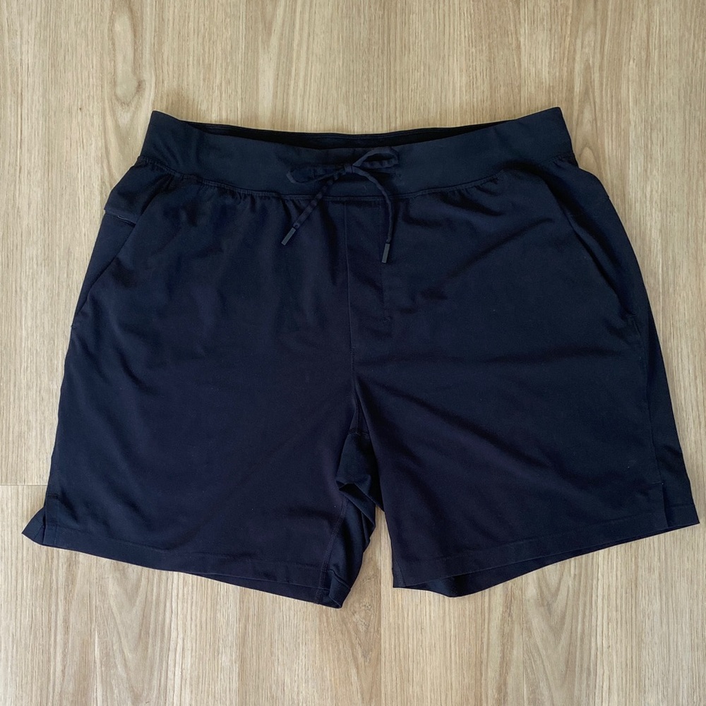 lululemon athletica Men's Black Athletic Shorts